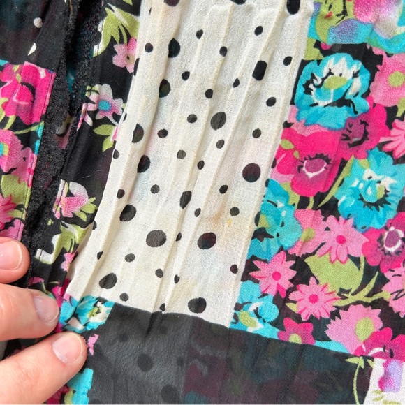 Multi Color Patchwork Top - Picture 5 of 6